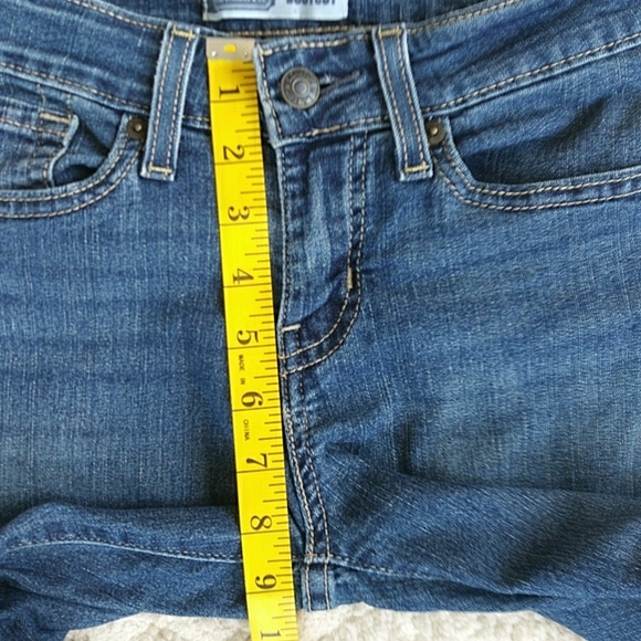 Signature Levi Strauss & Co. Modern Bootcut Jeans 4M Blue - Picture 13 of 14